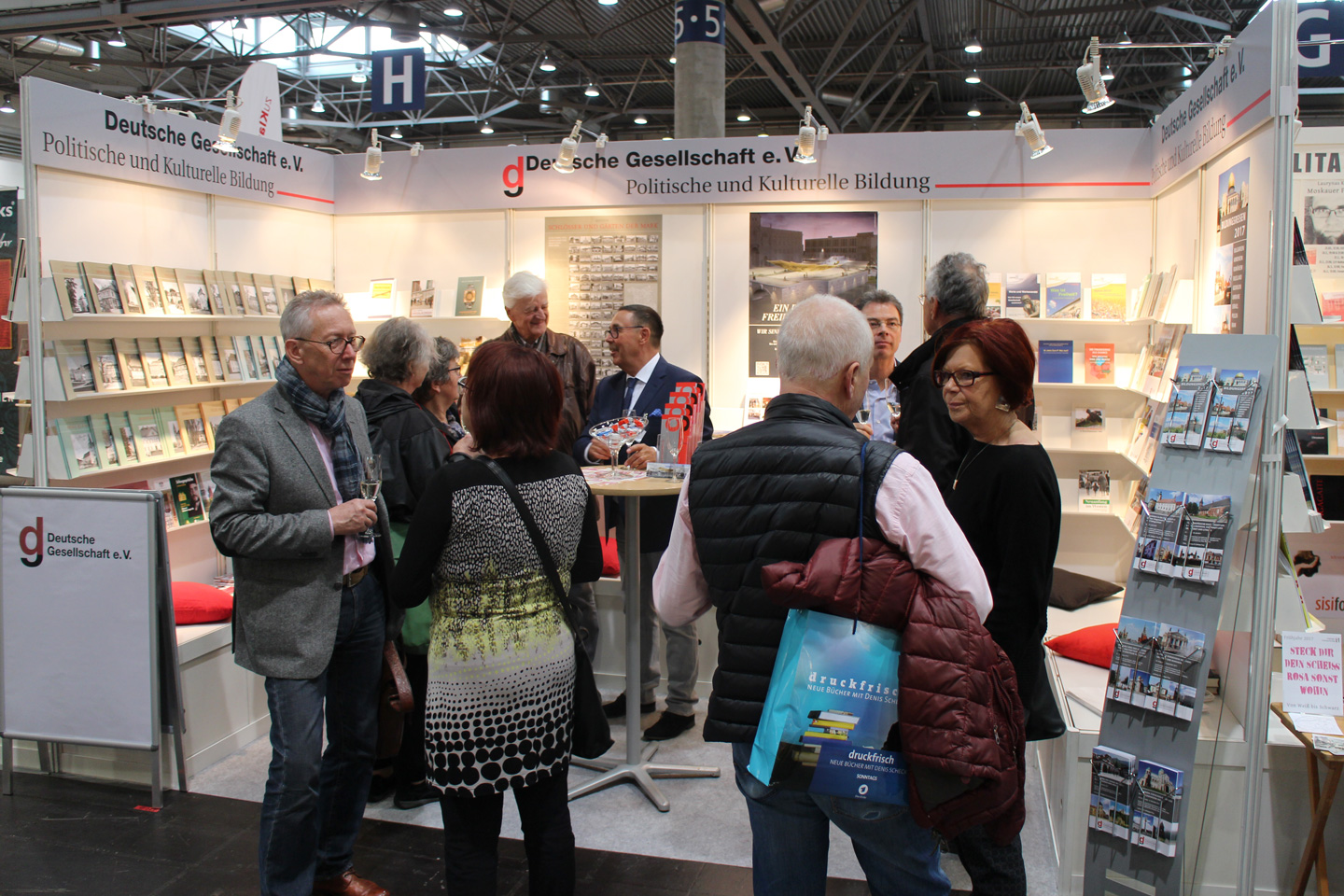 Das Bildungswerk Sachsen der Deutschen Gesellschaft e. V. auf der Leipziger Buchmesse
